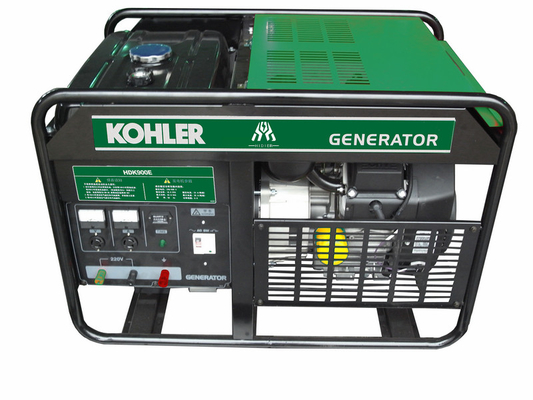 8kVA 50Hz Kohler Diesel Generator , Portable Air Cooled Genset , Powered by KOHLER