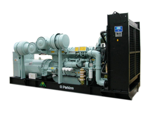 720kw Silent Perkins Gas Generator With Water Cooled , 230V 400V