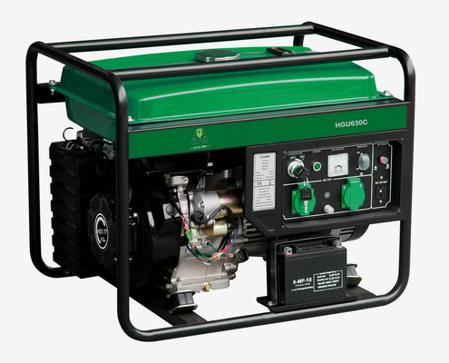 Portable Air Cooled Generators , 5.8kw 50Hz Three Phase 4-Stroke