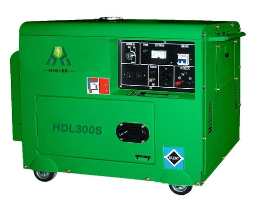 Household Silent Portable Diesel Generator , 110V - 240V 3KW